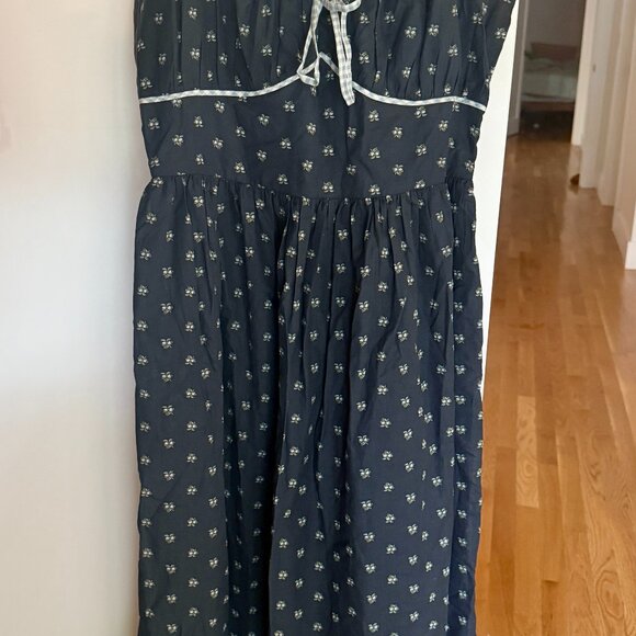 CHRISTY DAWN Antara Dress Blueberry Dot Size Med / Large BNWOT Holiday Dress - Picture 7 of 8